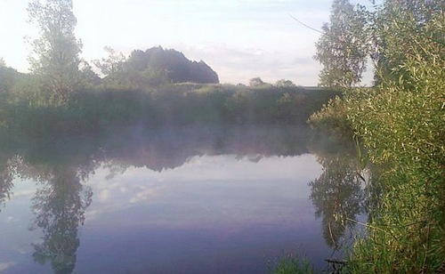 Утренняя рыбалка в июне