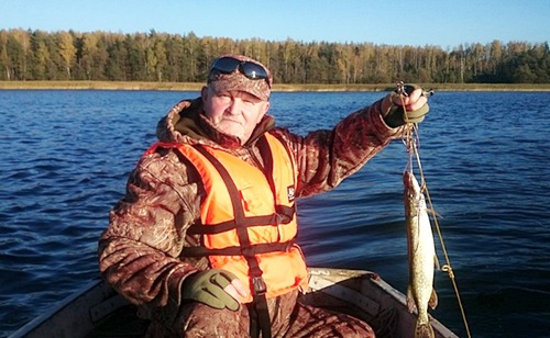 На залив за щукой 13.10.2015