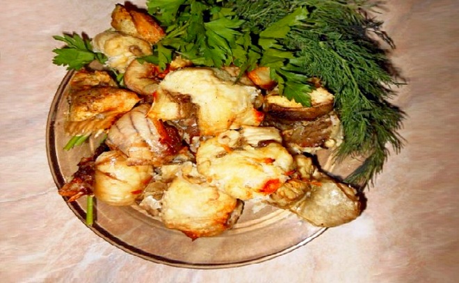 Шашлык из сома