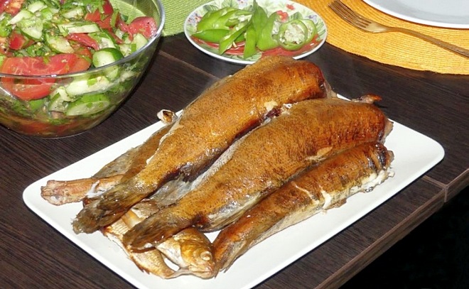 Копчёная щука
