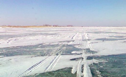 Зимняя рыбалка на Песчаном