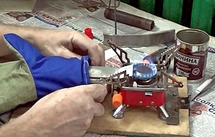 Как не замерзнуть на рыбалке с газовым баллоном