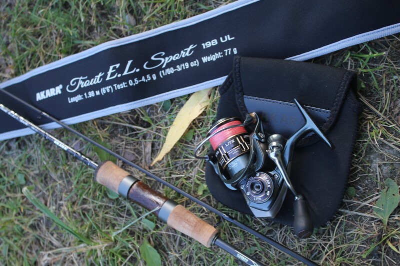 Спиннинг Akara Trout EL Sport