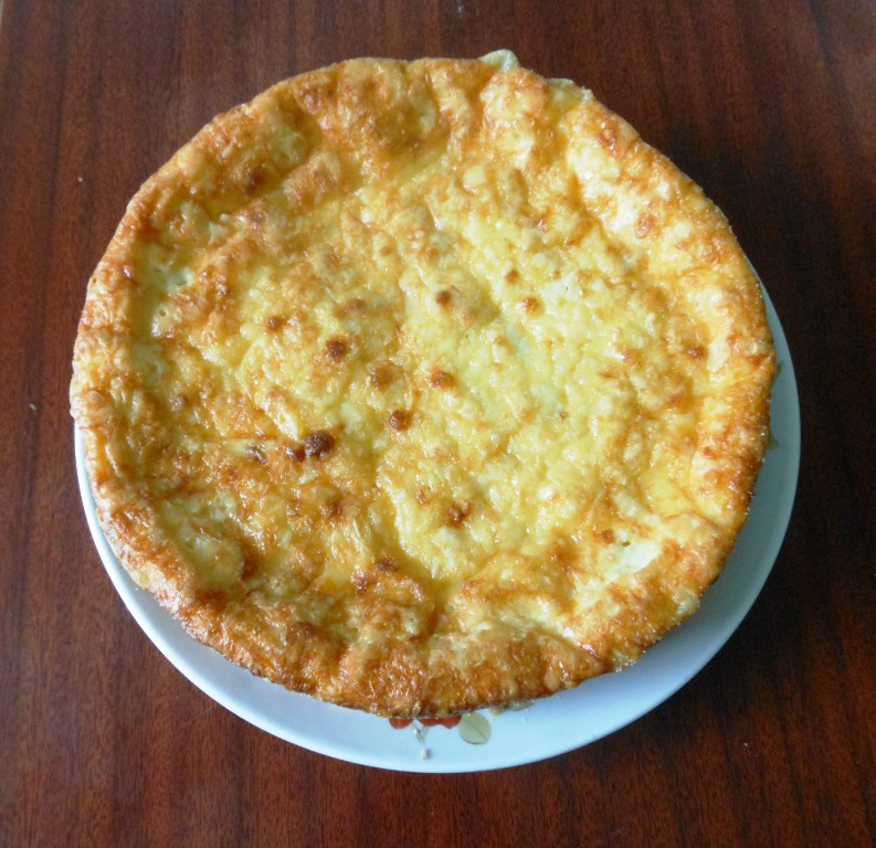 Пирог с салакой