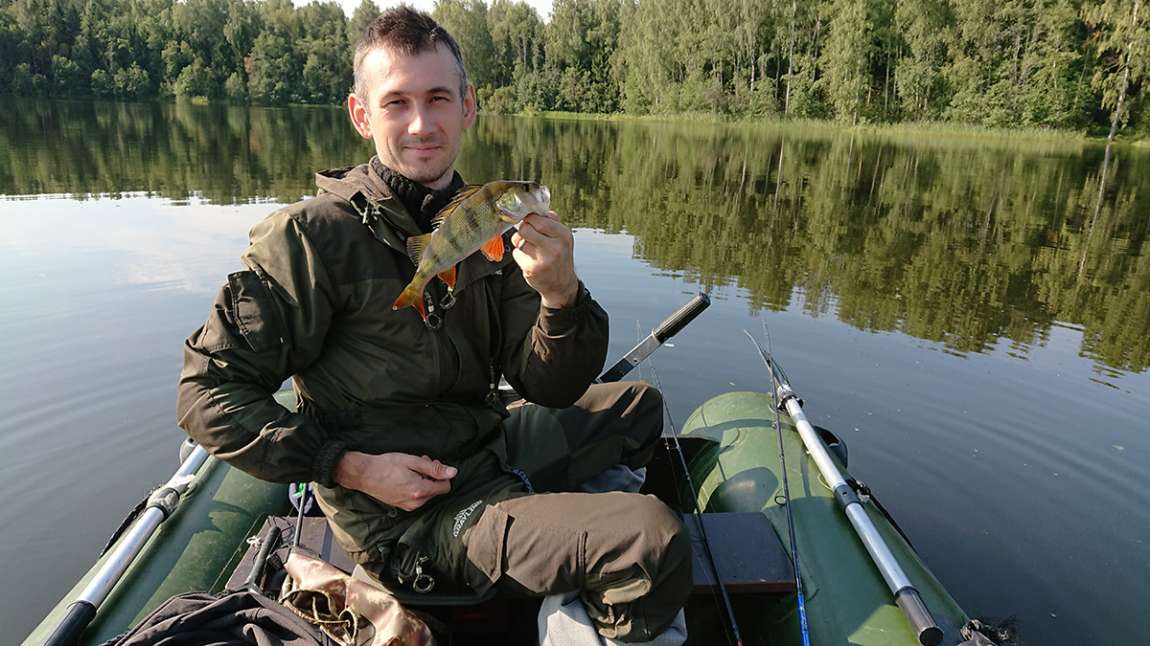 Рыбалка на озере Вельё