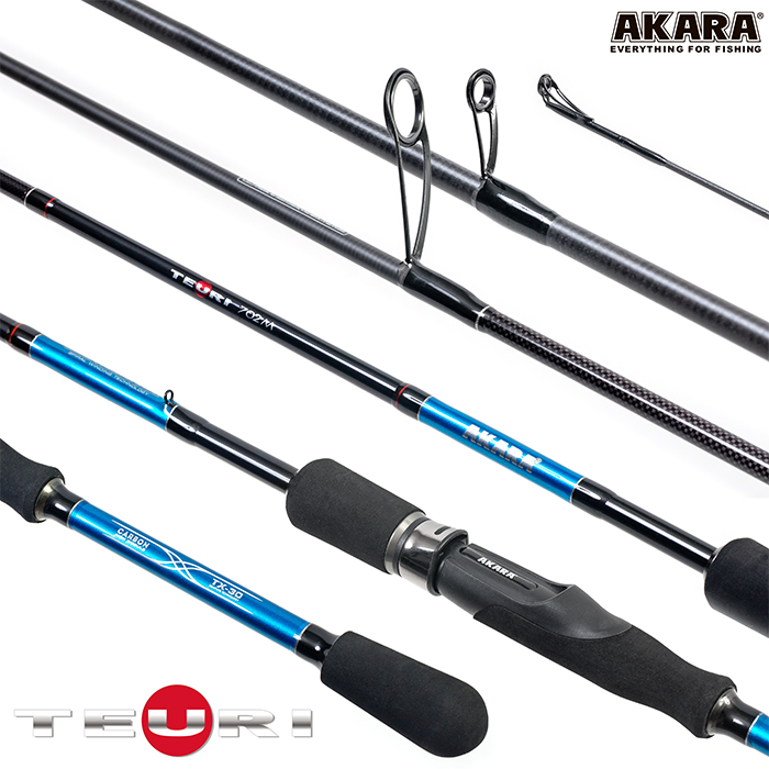 Спиннинг Akara Teuri MS, тест 8-24,5 гр.