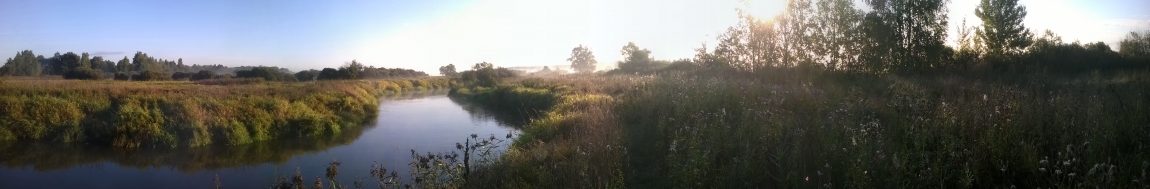 Панорама "Шерна в сентябре".