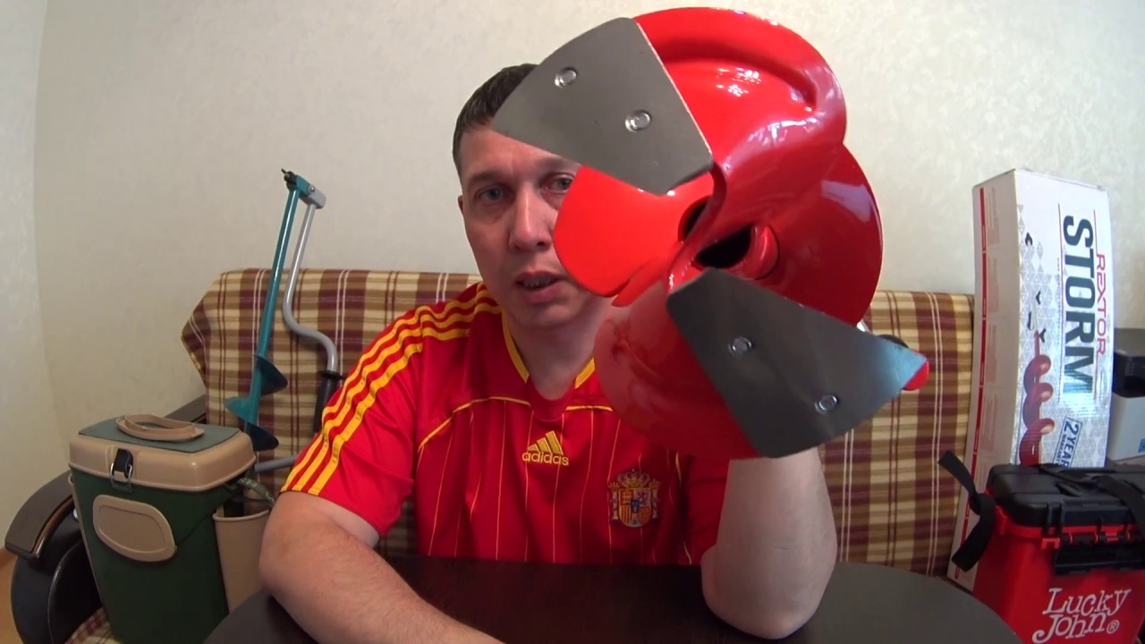 Решил поменять ящик и ледобур