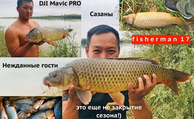 Рыбалка осенью в Кокжиде с высоты DJI Mavic