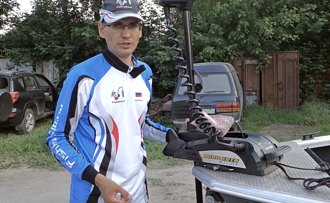 Присоединение электроякоря к катеру