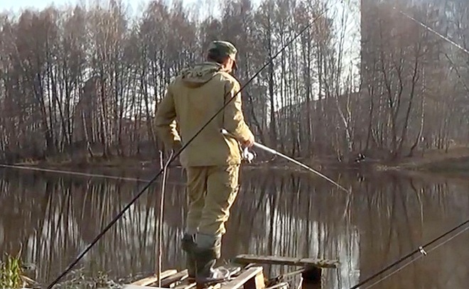 Первая рыбалка по открытой воде 2018 года