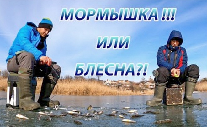 Мормышка против блесны! Кто кого?