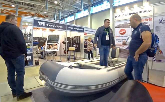 Стенд Polar Bird  на выставке «Охота и рыболовство на Руси» 2020