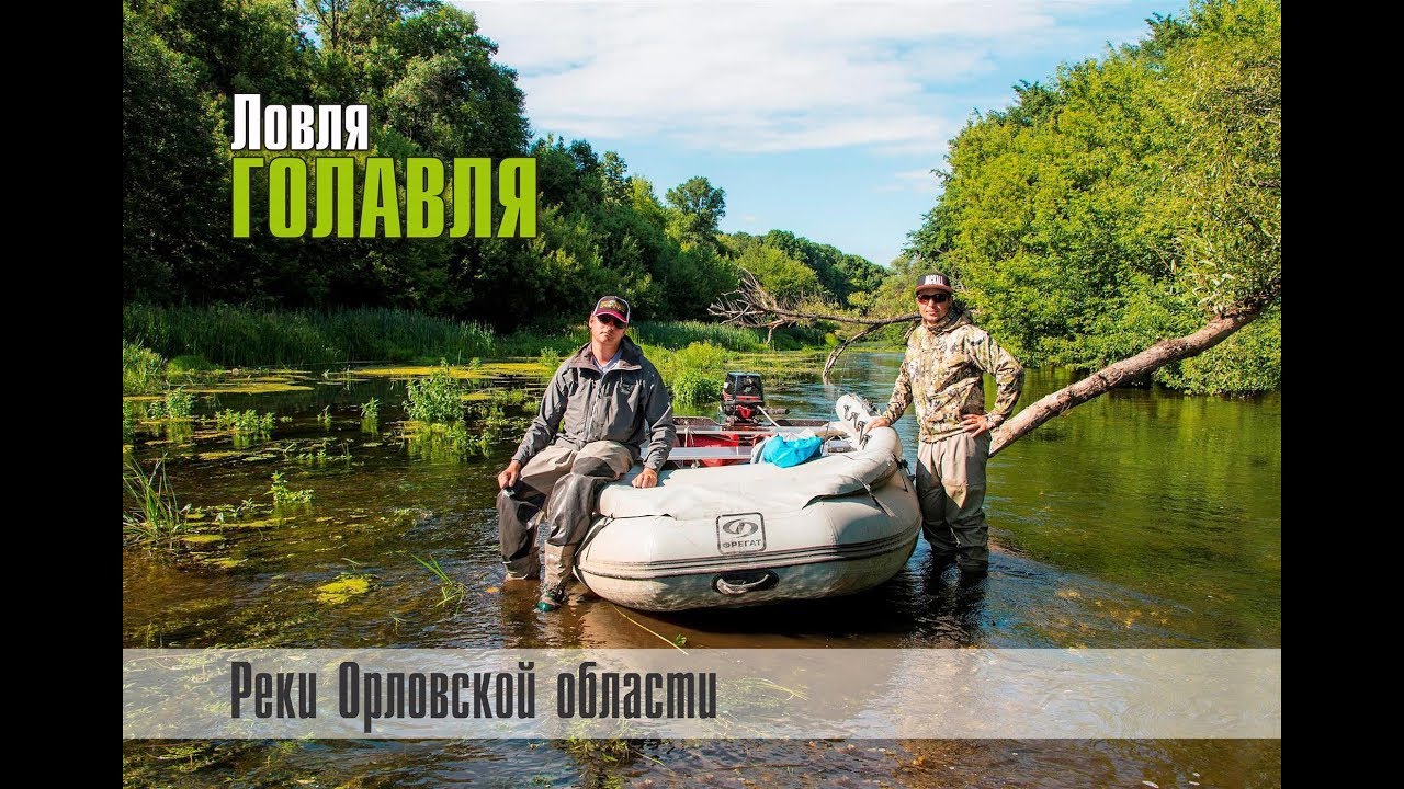 Ловля голавля. Реки Орловской области.
