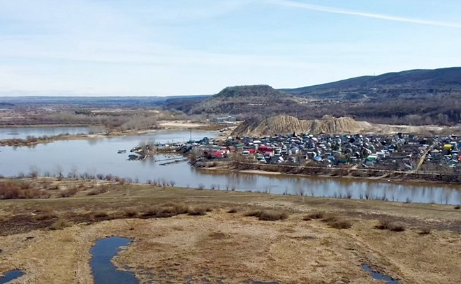 Самара, затоны реки Сок