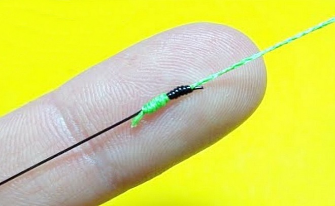Соединительный узел «double uni knot»