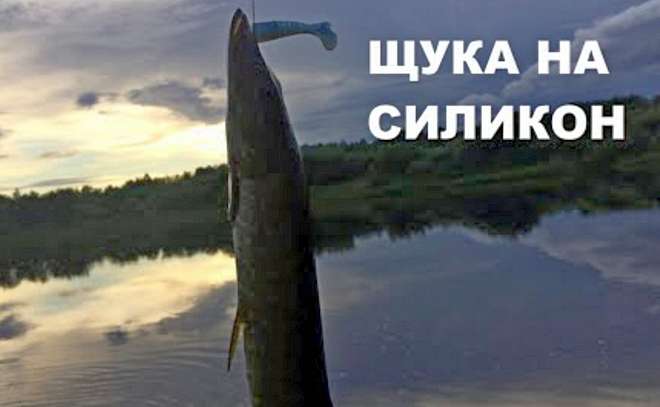 Щука на силикон