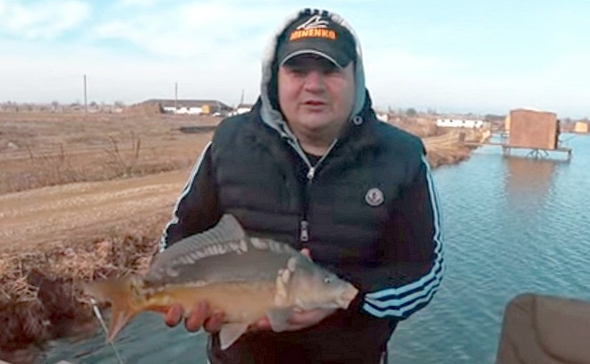 Ловля карпа на флэт фидер зимой 2021. Flat Method Feeder.