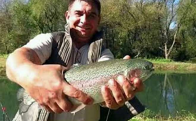 Здравствуй бабье лето, или Ловим форель на поплавок